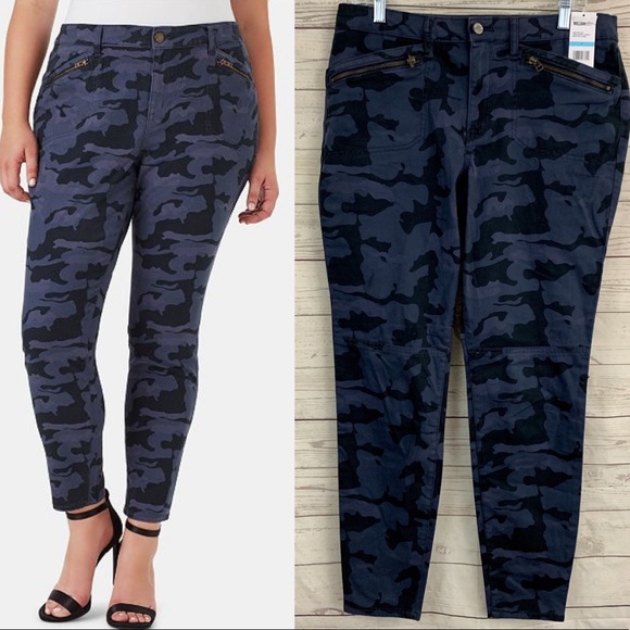 william rast camo jeans